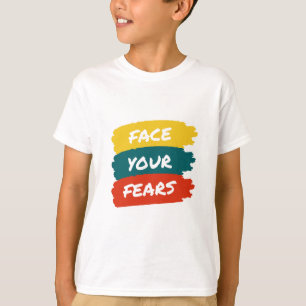 T-shirt graphique pour adolescent « Face Your Fear