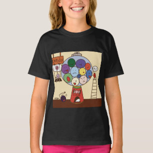 « T-shirt graphique pour enfant avec ballon coloré