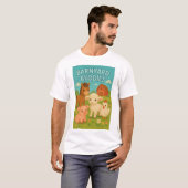 T-shirt Graphique pour enfants mignons des petits animaux (Devant entier)