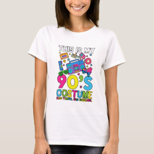 T-shirt graphique pour femme ADOM "Costume 90's"