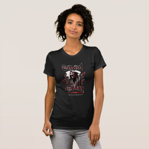 T-Shirt Graphique pour Femmes à l'Esprit Gothique 
