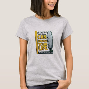 T-shirt graphique pour femmes ADOM "Changement de 