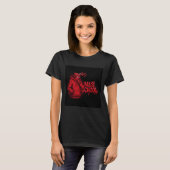 T-shirt graphique pour femmes ADOM "MLS School" (Devant entier)