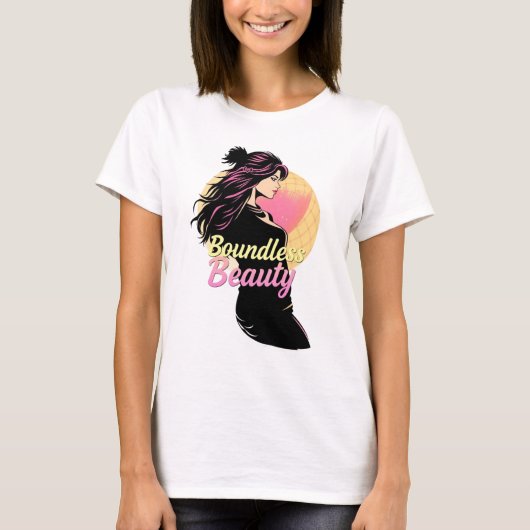 T-shirt graphique pour femmes « Bellezza senza lim (Devant)