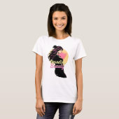 T-shirt graphique pour femmes « Bellezza senza lim (Devant entier)