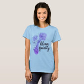 T-Shirt Graphique pour Femmes Bloom Quietly | Mini (Devant entier)