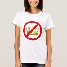 T-shirt graphique pour femmes 'No Kings'