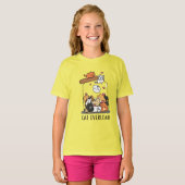 T-shirt graphique pour fille avec des chatons mign (Devant entier)