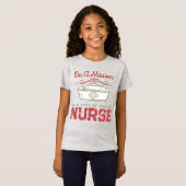T-shirt graphique pour infirmière clinicienne spéc (Devant entier)