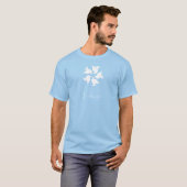 T-shirt Graphique pour les colombes blanches de la (Devant entier)