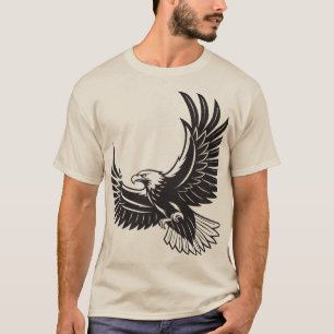 T-Shirt Graphique Prédateur Apical Aigle Majestueu