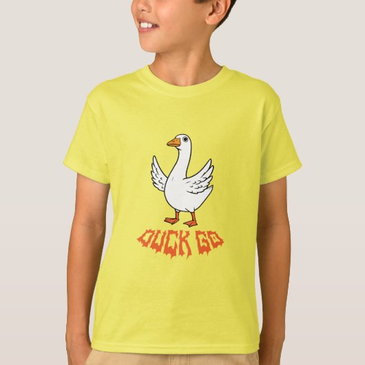 T-shirt graphique Quack Edge Duck (Devant)