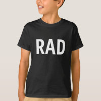 T-shirt graphique rad d'enfants