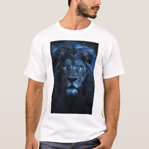 T-shirt graphique réaliste Majestic Lion Ultra HD