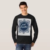 T-shirt Graphique Respirer Simplement (Devant entier)