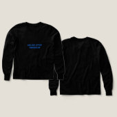 T-Shirt Graphique Restez Positif (Motif recto et verso)