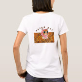 T-shirt graphique rétro chat vintage moderne (Dos)