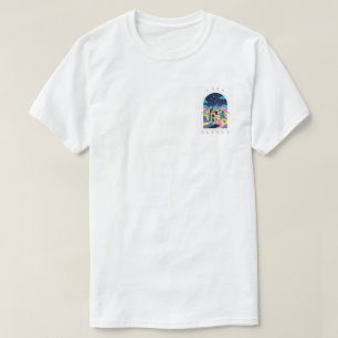 T-Shirt Graphique Rétro de Voyage à Casablanca Mar