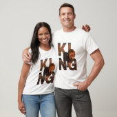 T-Shirt Graphique Roi Lion Moderne - Typographie G (Unisexe)