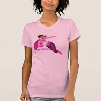 T-shirt Graphique rose de fille