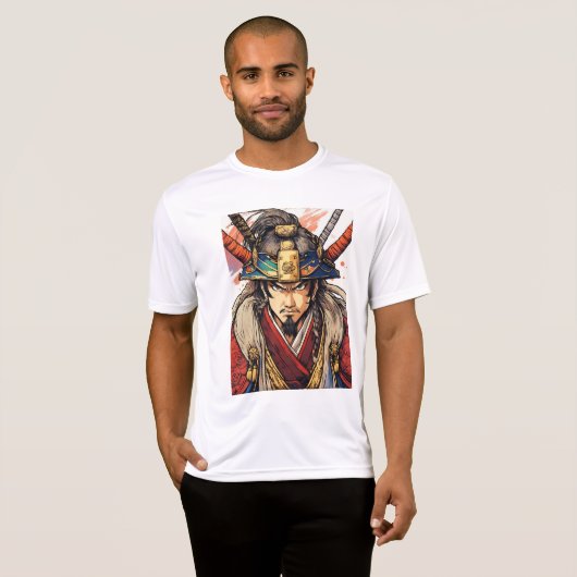 T-shirt graphique Samurai (Devant entier)