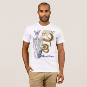 T-shirt graphique Silent Power (Devant entier)