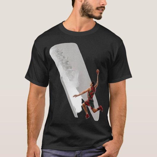 T-Shirt Graphique Slam Dunk Basket (Devant)