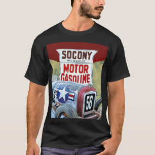 T-shirt Graphique Socony Moteur Essence
