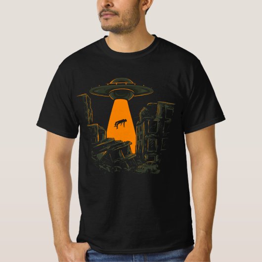 T-shirt graphique spatial (Devant)