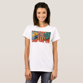 T-shirt graphique Squid Fear City (Devant entier)