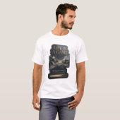 T-shirt graphique Statement Gold LIFE IS A GAME (Devant entier)