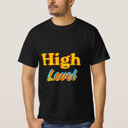 T-shirt graphique Stay Positive (Devant)