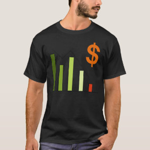 T-shirt Graphique stock Investir le marché des Stocks