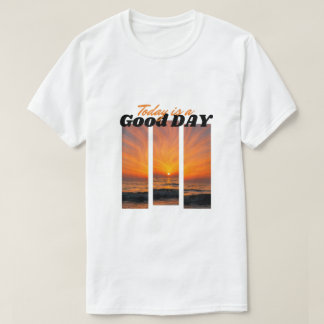 T-shirt graphique Sunset Beach pour une bonne jour