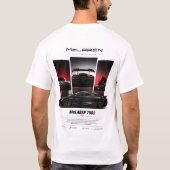 T-shirt graphique supercar (Dos)