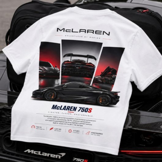 T-shirt graphique supercar