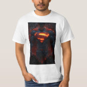 T-shirt graphique Superman pour hommes - Classic F (Devant)