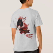 T-shirt Graphique surfant de bande de conspiration (Dos)