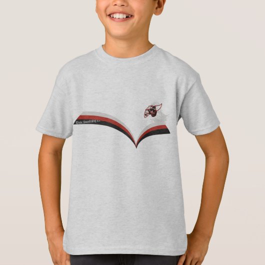 T-shirt Graphique surfant de bande de conspiration (Devant)