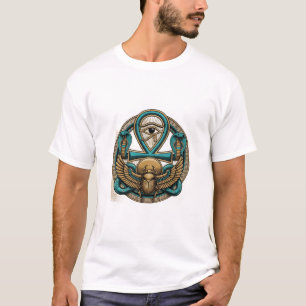 T-Shirt Graphique Symbolisme Égyptien