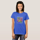 T-Shirt Graphique Tendance Cœurs Amour (Devant entier)