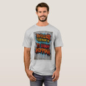 T-shirt graphique tendance – Design stylé unique (Devant entier)