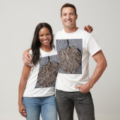 T-shirt Graphique/ Texturé (Unisexe)