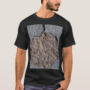 T-shirt Graphique/ Texturé