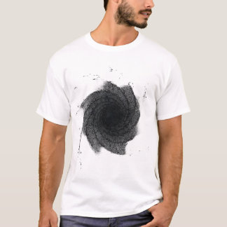 T-Shirt Graphique Tourbillon Spirale Abstrait - Mi