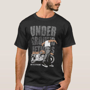 T-Shirt Graphique Under Ground Riders – Vélo Vinta
