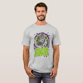 T-shirt graphique Unleash Power Gorilla (Devant entier)