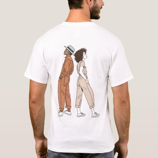 T-shirt graphique "Urban Edge" (Dos)