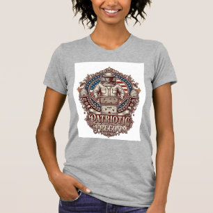 T-shirt graphique vectoriel Apiculteur Patriotique