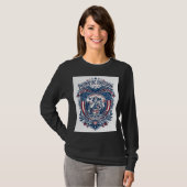 T-shirt graphique vectoriel de l'observateur d'ois (Devant entier)